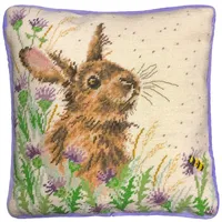Bothy Threads Gobelin-Stickkissen Set Die Wiese, 36x36cm, THD30, Stickbild