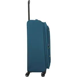 Travelite Umbria 4-Rollen Cabin 77 cm / 105 l petrol