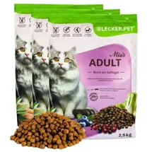 Lyra Pet Mia's Adult Herzhaftes Geflügel 7,5 kg
