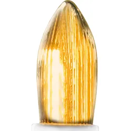 Hellum Riffelkerze für 20er Kette 12V / 2,5W klar