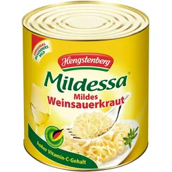 MILDESSA Hengstenberg Weinsauerkraut mild (9,7 kg)