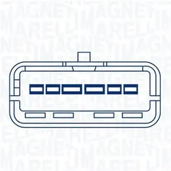 MAGNETI MARELLI Elektromotor, Fensterheber vorne rechts mit Elektromotor für NISSAN 80770JD00A 350103176200