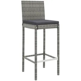 vidaXL Gartenbar Set 7-tlg. Grau