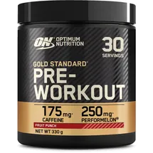 Optimum Nutrition Gold Standard Pre-Workout Fruit Punch Pulver 330 g