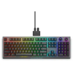 Alienware Wireless-Tri-Mode-Gamingtastatur AW920K (QWERTY), Dark Side of the Moon