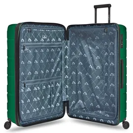 bergpfeil Travel 4-Rollen Cabin 75 cm / 112 l grün/emerald green metallic
