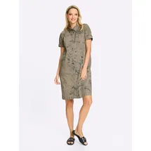 Heine Druckkleid Etuikleid Mehrfarbig 36