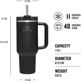 Stanley Quencher H2.0 Flowstate Tumbler 1,2l Black