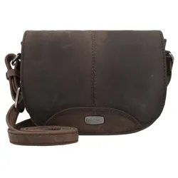 Harold's Antik Umhängetasche Leder 21 cm  grau