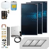 Wolf Solar Paket 6,9 m2 mit 3 Flachkollektoren TopSon F3-1, SM1-2 Regelung