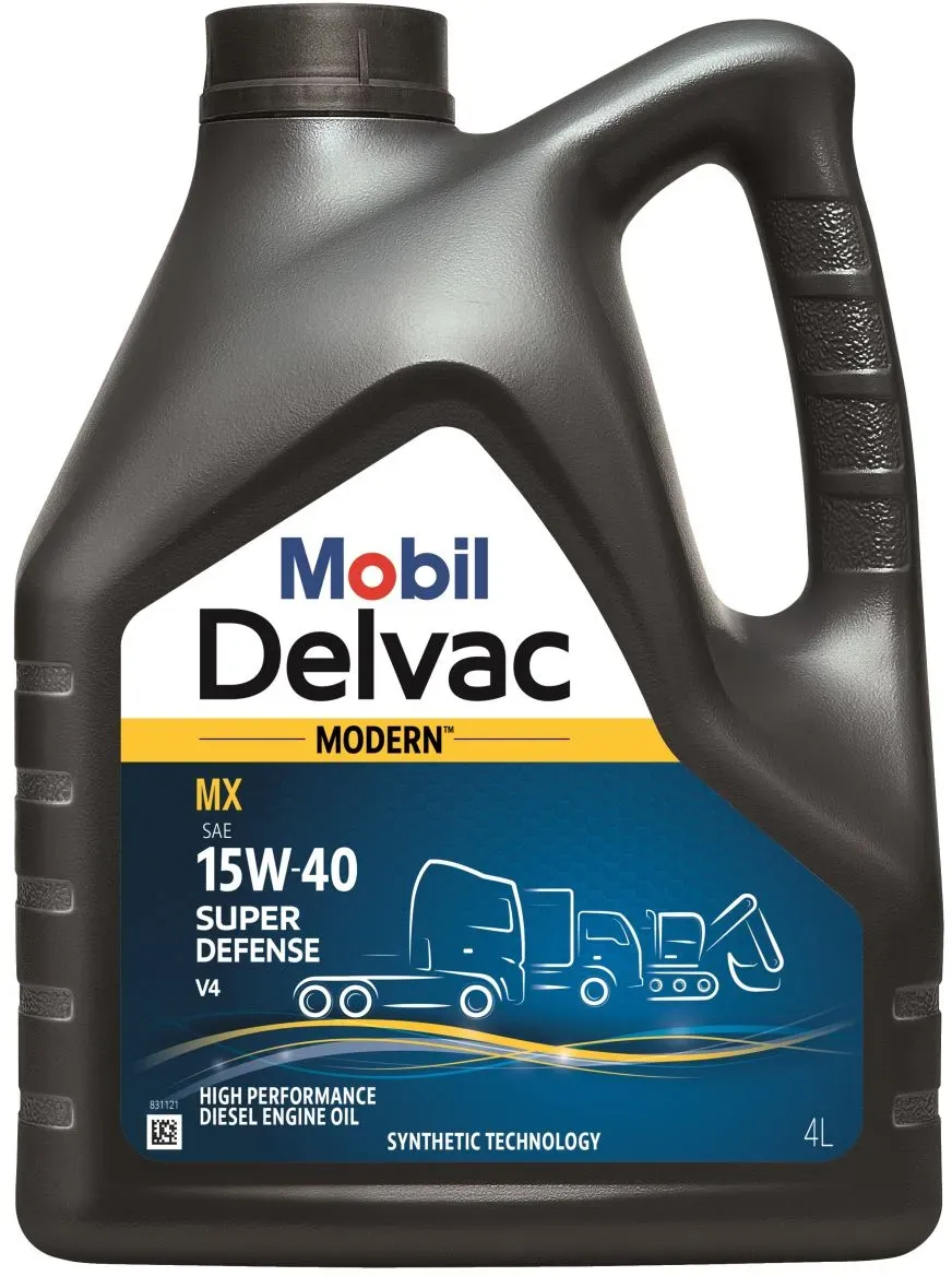 Motorolie MOBIL 157463 DELVAC Modern 15W40 Super Defense V4 4L