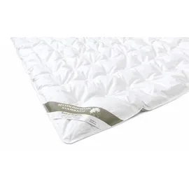 Betten Hofmann Sommer Daunenbett Daunendecke Punktstepp 155x200 100% neue Daunen - Weiß