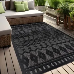Indoor und Outdoor Teppich wetterfest Barcelona Boho Scandi Style