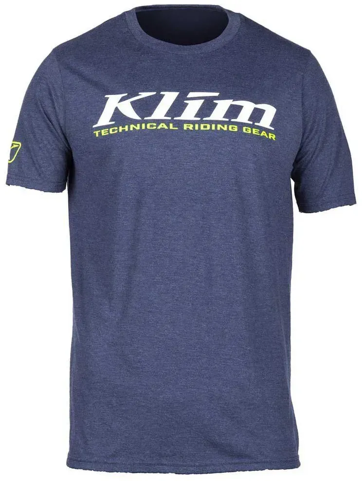 Klim K Corp Kurzarm-t-shirt - Navy Frost / White - XL