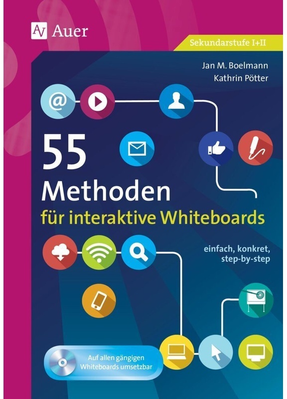 55 Methoden / 55 Methoden Für Interaktive Whiteboards - Jan M. Boelmann, Kathrin Pötter, Geheftet