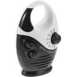 HOLIDYOYO Baderadio mit Eingebautem Lautsprecher und Tragegriff Tragbares Kleiner Duschradio aus Robustem Abs für Badezimmer und Dusche