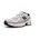 White/Metallic Silver/Black