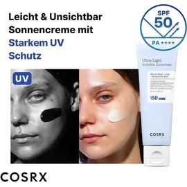 Cosrx Ultra Light Invisible Sonnencreme Creme LSF 50 50 ml