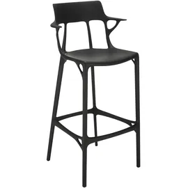 Kartell Hocker 0,49 x 108 x 0,49 cm Schwarz