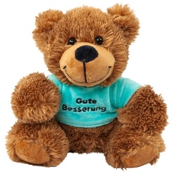 Teddys Rothenburg Kuscheltier Teddybär Gute Besserung 16 cm grünes T-Shirt