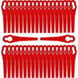 150 Stück Rasenmähermesser, Ersatzmesser Aus Kunststoff, Rasentrimmermesser, Kunststoffmesser Für Garten- Und Rasenkantenschneider