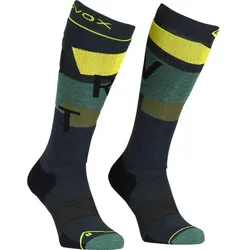 ORTOVOX Herren Socken FREERIDE LONG SOCKS COZY M, black steel, 39-41
