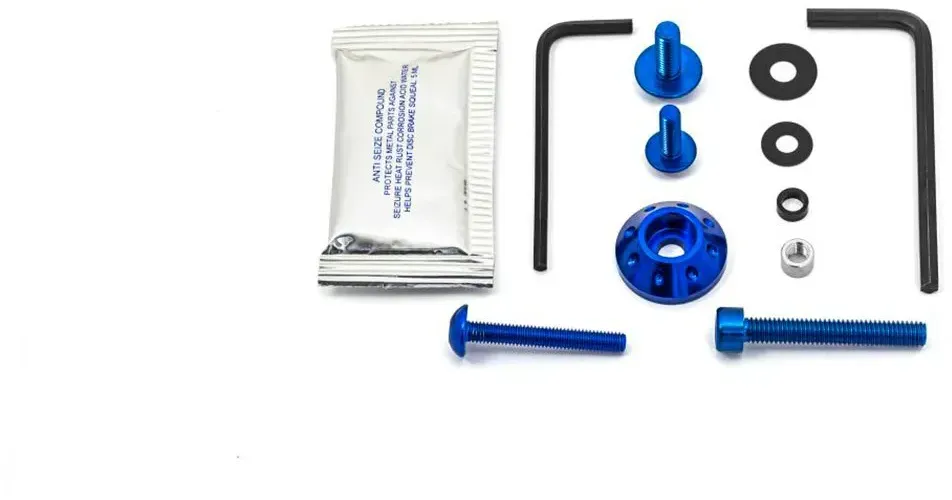 Pro Bolt Bmw Fbm810b Verkleidungsschrauben-kit - Blue - One Size