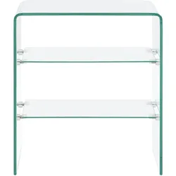 vidaXL Couchtisch 50x40x56 cm Hartglas