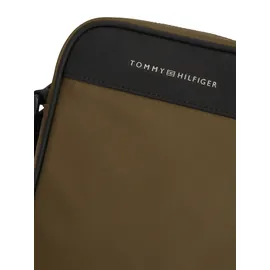 Tommy Hilfiger Repreve Mini Reporter Crossbody Tasche Brown/Willow Green