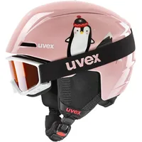 Uvex viti set pink penguin 46-50 cm