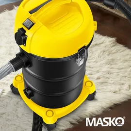 Masko MASKO® Industriestaubsauger Staubsauger Nass Trocken Sauger Aschesauger 2300W + Steckdose Blasfunktion ? Nass-Saugen Industrie-Sauger mit & ohne Beutel beutellos