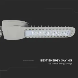 V-Tac Straßenleuchte LED 100 W 13500 lm IP65 grau