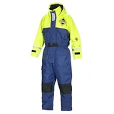 Fladen Flotation Suit 845 Schwimmanzug in Blau-Gelb, der leichteste Anzug auf dem Markt ohne Kompromisse bei der Sicherheit (XXS)