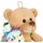 Brubaker Teddy Plüschbär mit Schulranzen und Schultüte zum Befüllen Bunt - 25 cm Teddybär für Einschulung Schulanfang Schule - Plüschteddy mit Rucksack - Kuscheltier Schmusetier Stofftier