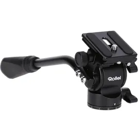 Rollei V5I Video Stativkopf für leichte und weiche Bewegungen, Ideal für den Einsatz auf Einbein-Stativen beim filem bewegter Objekte.