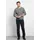 Olymp Rundhalspullover Grau XL