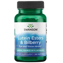 Swanson Luteinester & Heidelbeere 120 Weichkapseln