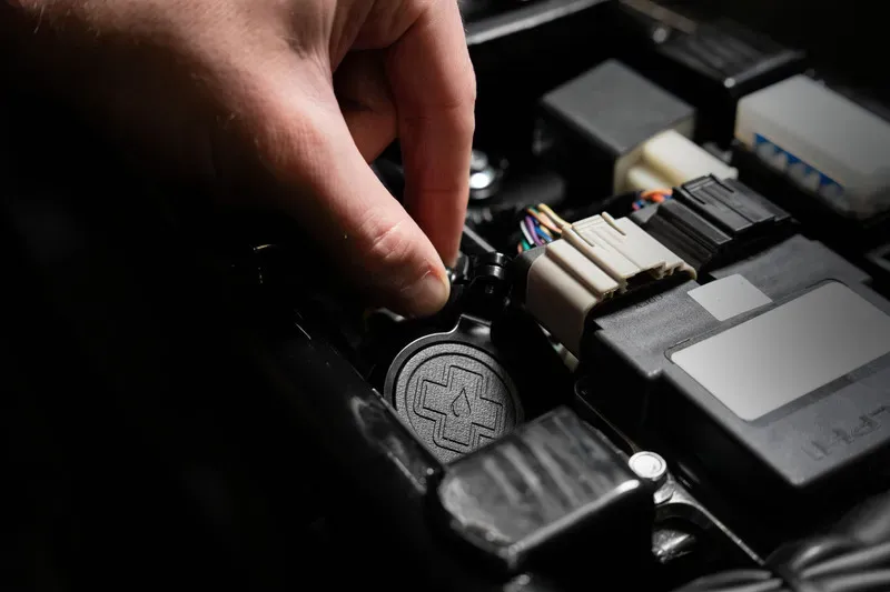 Sicherer Tag-Halter PS