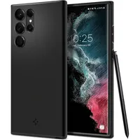 SPIGEN Samsung Galaxy S22 Ultra Thin Fit Hülle schwarz