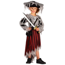 thetru Hexen-Kostüm Piraten Geisterbraut Kostüm für Mädchen, Hallowee 116/128