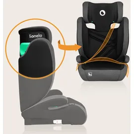 lionelo Hugo i-Size Grau/Schwarz