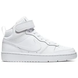 Nike Court Borough Mid 2 Sneaker Kinder white/white-white 35.5