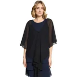 Vera Mont Damen 0071/4825 Stola, schwarz, L