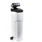 Wiltec Soft-d Wasserenthärtungsanlage, Wasserentkalkung mit 1000 l/h, Entkalkungsanlage mit Ionentauscher, Wasserenthärter mit 30 l Soletank