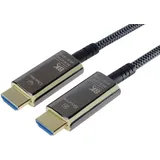 PremiumCord Ultra High Speed HDMI 2.1 optický fiber kabel 8K@60Hz,zlacené 20m (20 m, HDMI), Video Kabel