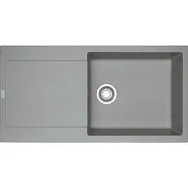 Franke Maris MRG 611-100 XL Steingrau + Druckknopfventil