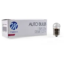 Glühlampe M-TECH R5W G18 BA15s 5W CLEAR 12V