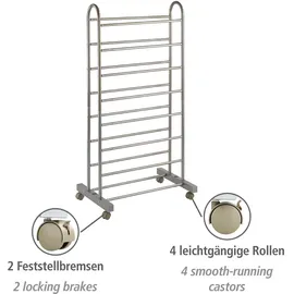 Wenko Giant 19 x 126 x 43 cm ausziehbar, rollbar / braun