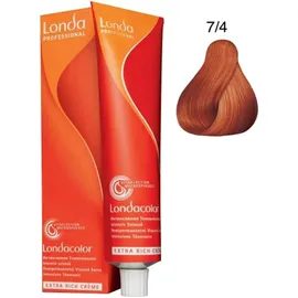 Londa Professional Demi-Permanent Color Creme 7/4 mittelblond kupfer 60 ml
