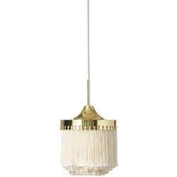 Warm Nordic - Fringe Pendelleuchte Ø20 Cream White - cm - 27 cm
